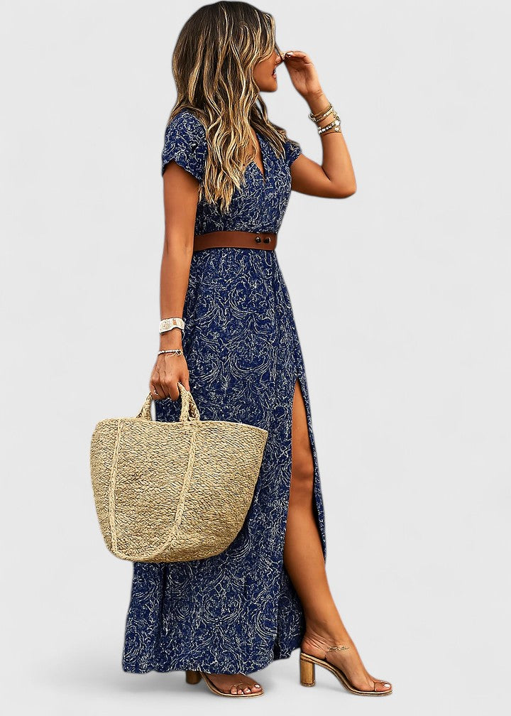 Lorraine | Robe Maxi Boho Élégante