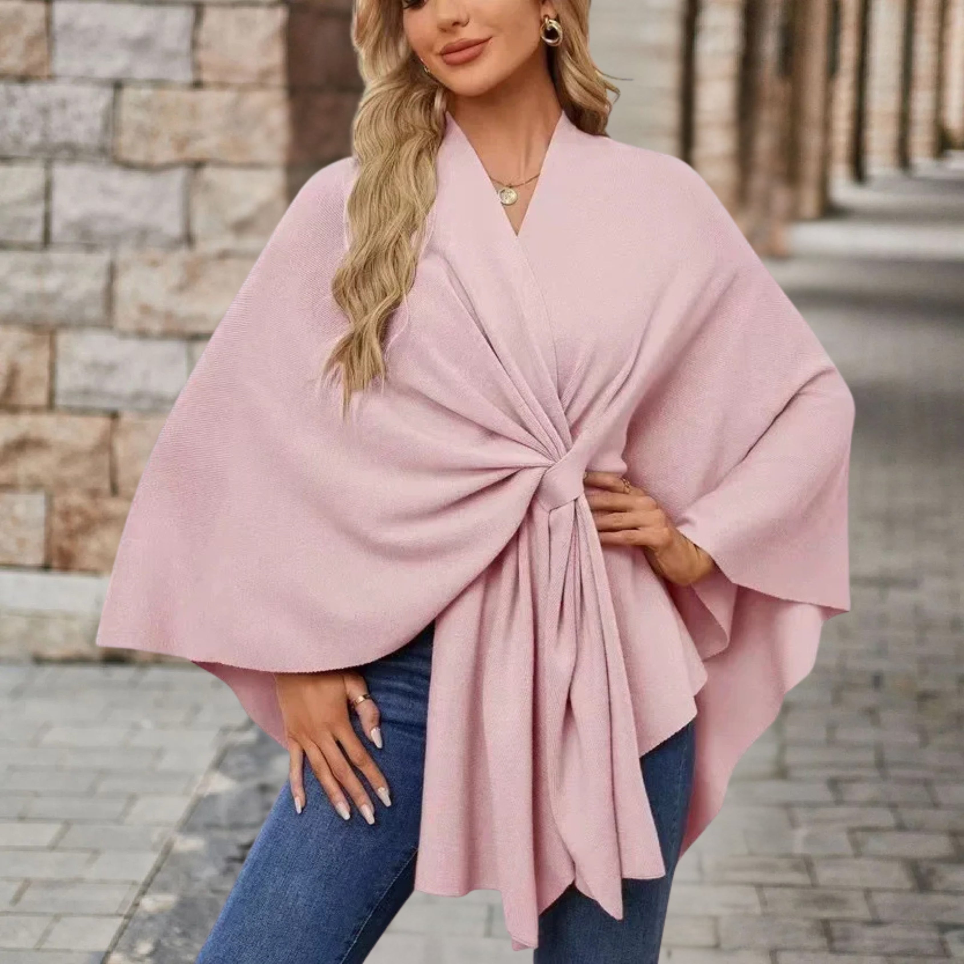 Silei | Pull Poncho Élégant