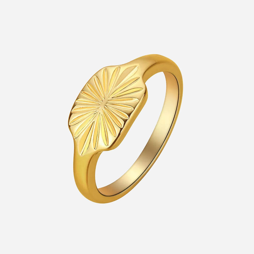 Aurizette | Bague Sunray en Or 18K