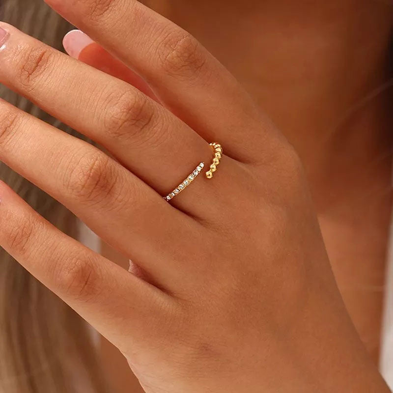 Sereliette | Bague Brillante en Or 18K