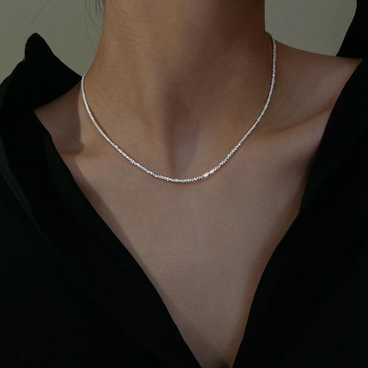Collier Lumière Étoilée Argent Set