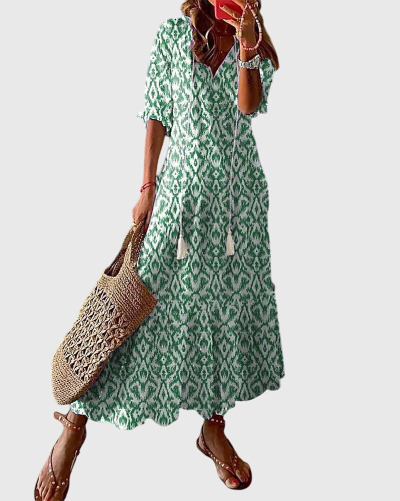 Amalia™ | Robe d'été vintage boho