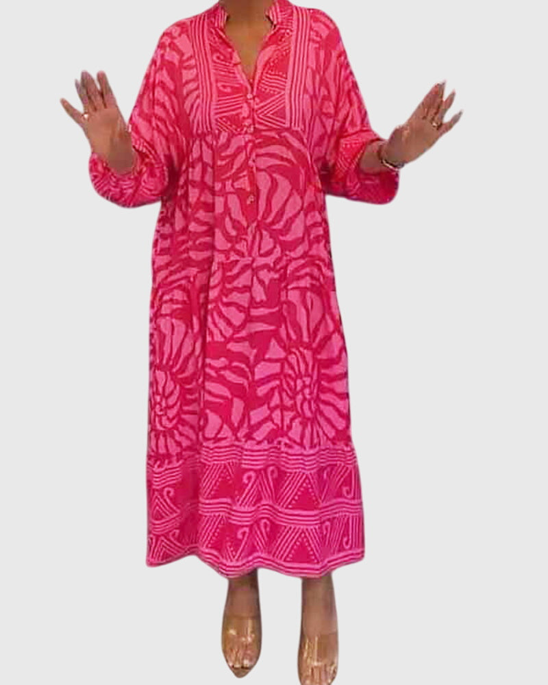 Mckinley™ | Robe Maxi Avec Imprimé Élégant