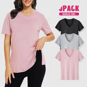 Samantha | T-shirt Confortable (Pack de 3)