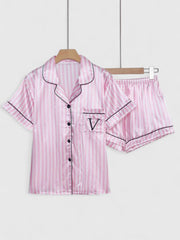 Rhaquellee | Ensemble de Pyjama Sophistiqué