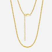 Mikalynne | Chaîne en Corde Or 18K