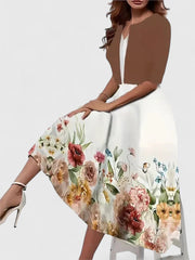 Chantal | Robe Midi Élégante