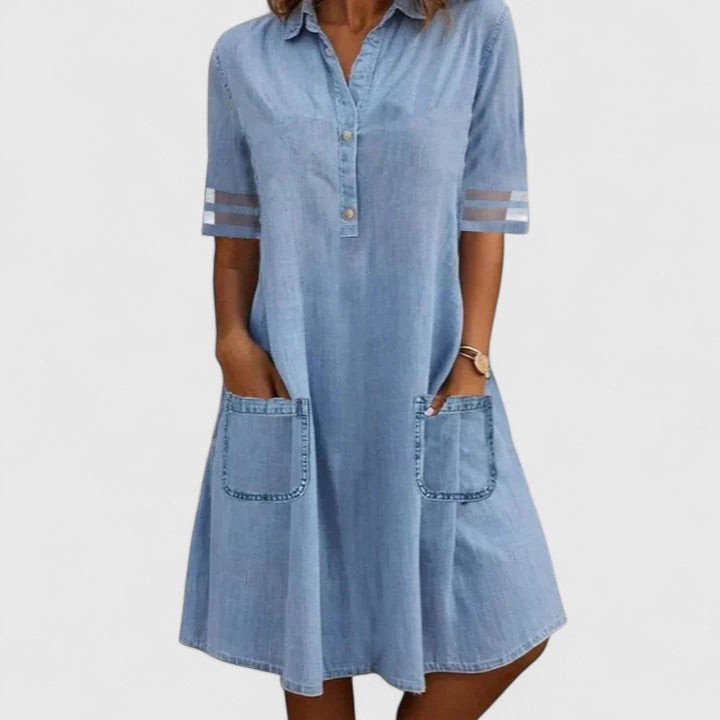 Bretagne | Robe en Jean Flatteuse