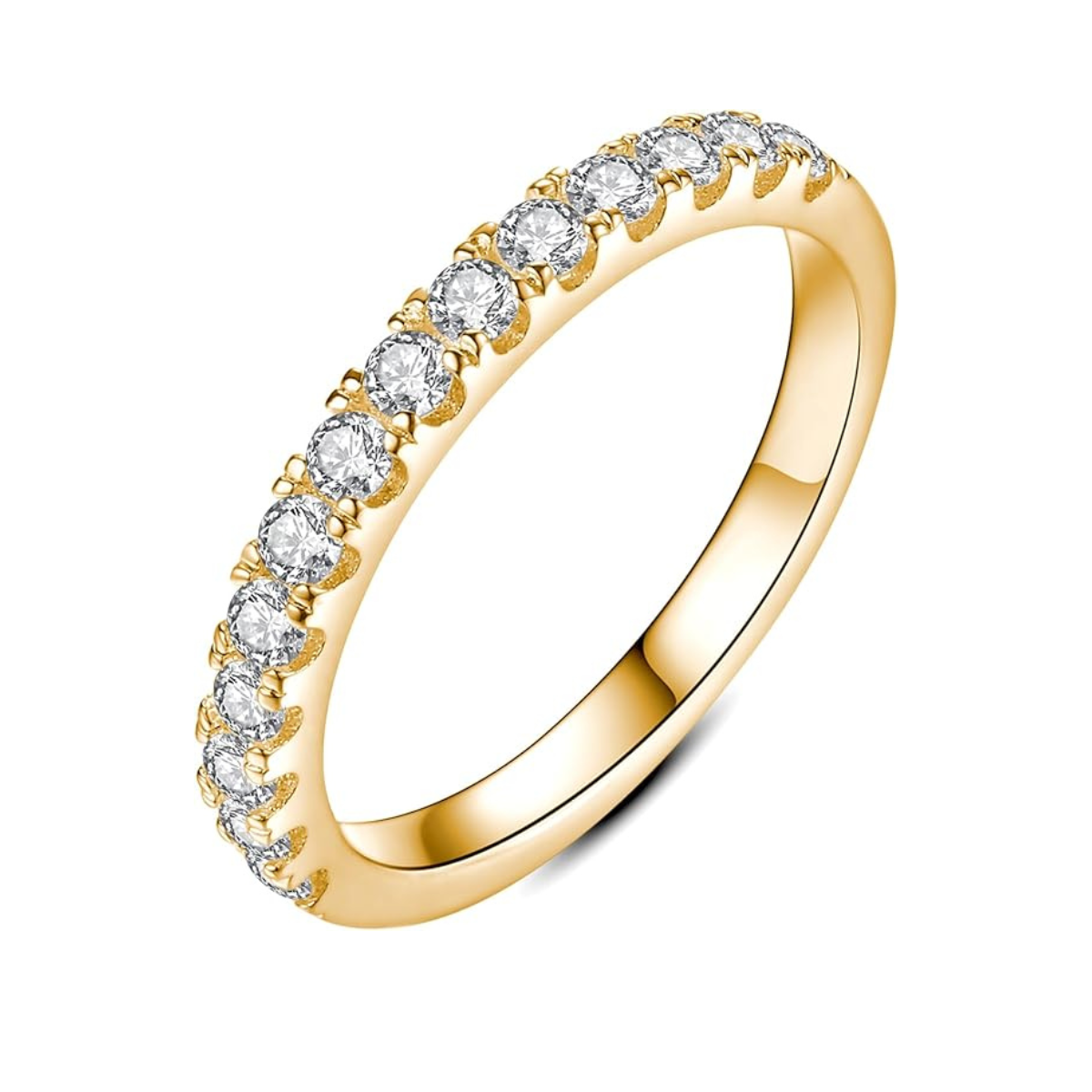 Zariahlene | Bague Bouton en Diamant Or 18k