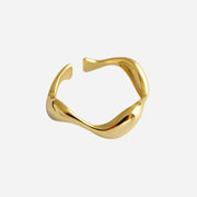 Carisseya | Bague Vague en Or 18K