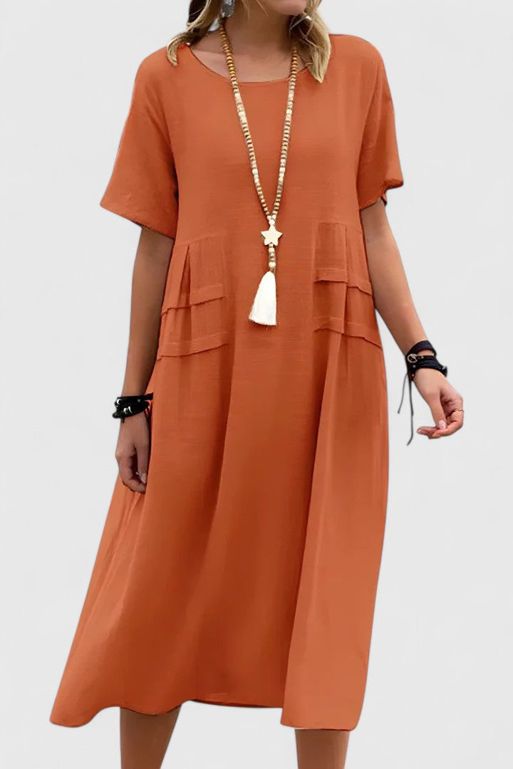 Krystina | Robe Midi Élégante