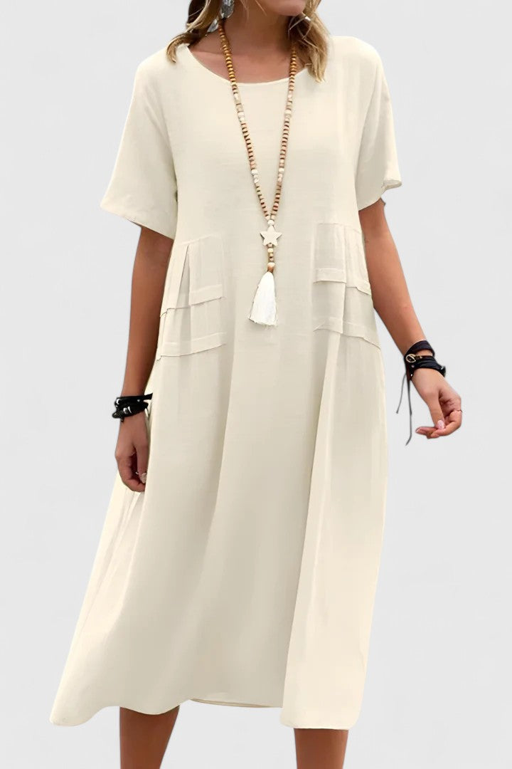 Krystina | Robe Midi Élégante