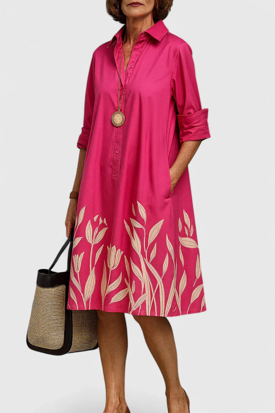 Camrynah | Robe Midi Sophistiquée