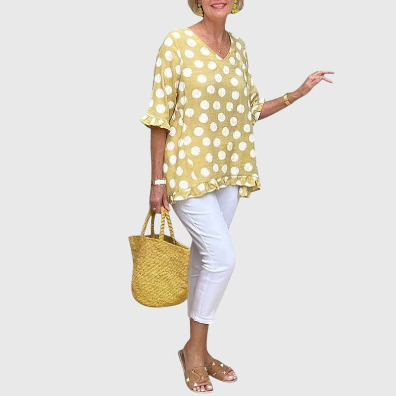 Eira™ | Blouse - Jaune