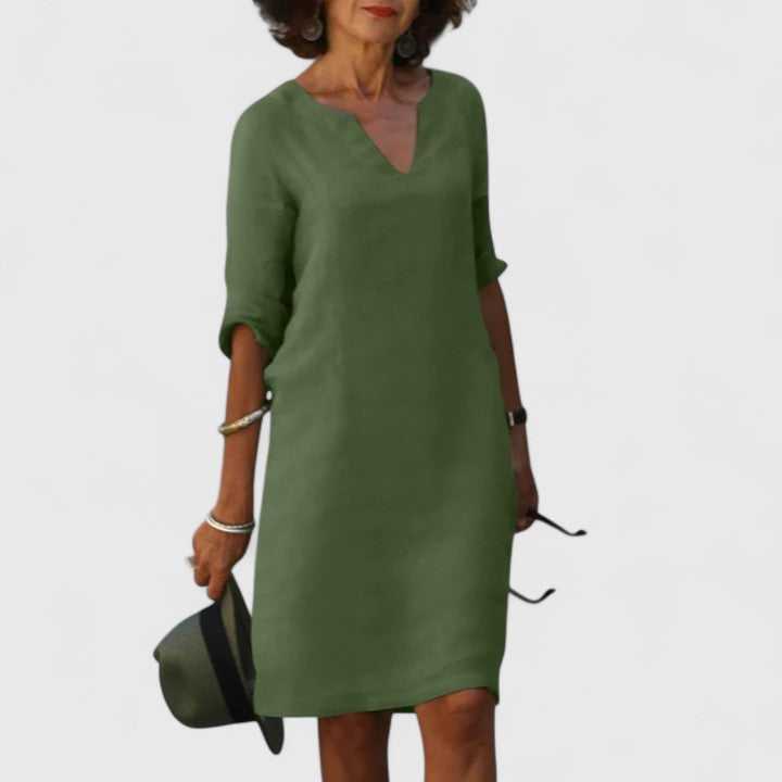 Taylor | Robe V-Neck Confortable