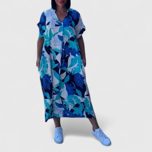 Shamcey™ - Robe Florale Sophistiquée