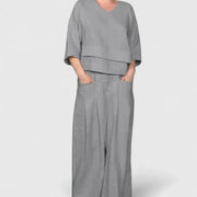 Zaryphina | Ensemble à Deux Pièces Confortable