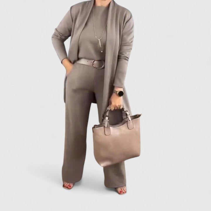 Maebrie | Ensemble Élégant en Trois Pièces